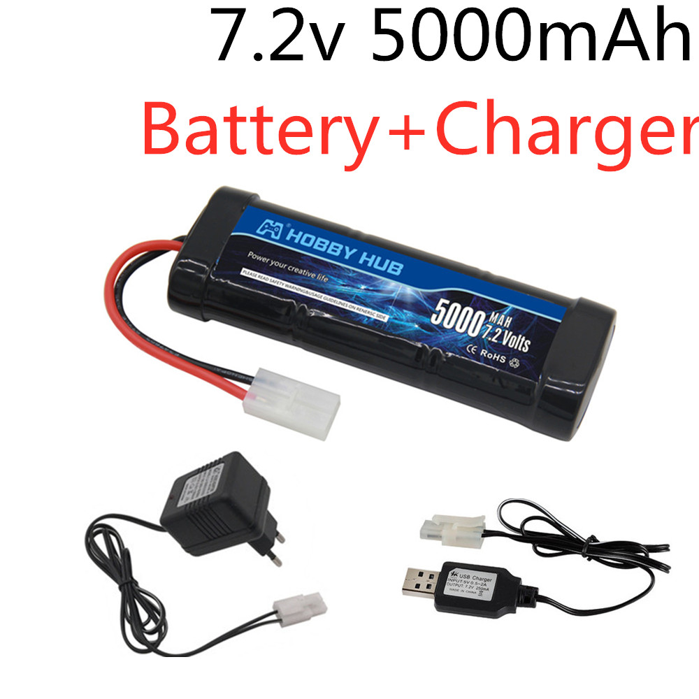 Rc Hobby & Maskinservice I Eskilstuna - 7,2 V 5000 mAh Ni-MH-Akku mit