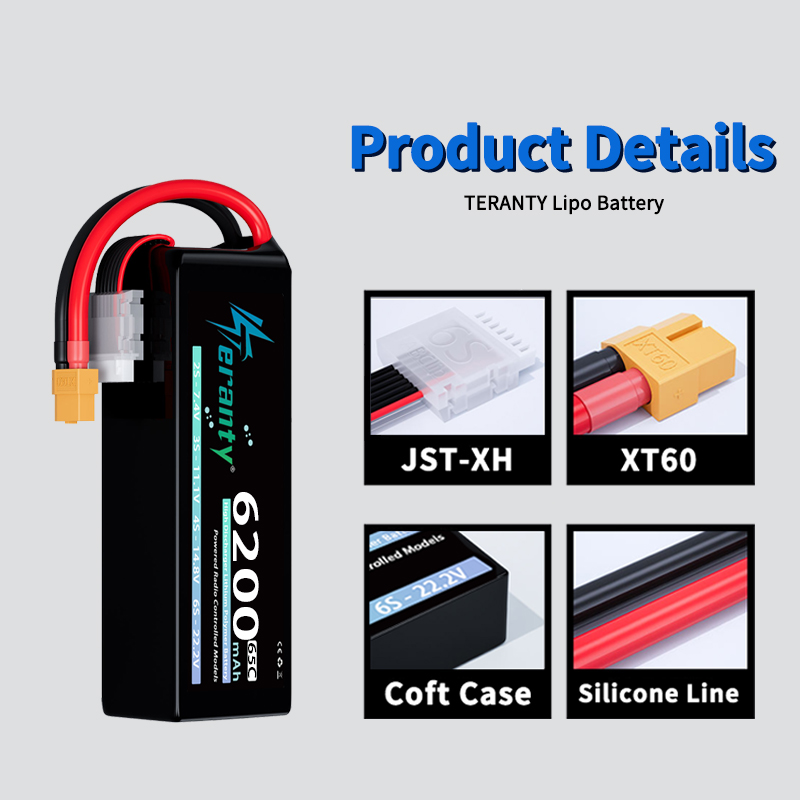 TERANTY 6S 6200mAh Lipo-Akku 2 – Rc Hobby Helicopter Bewertung und Preis
