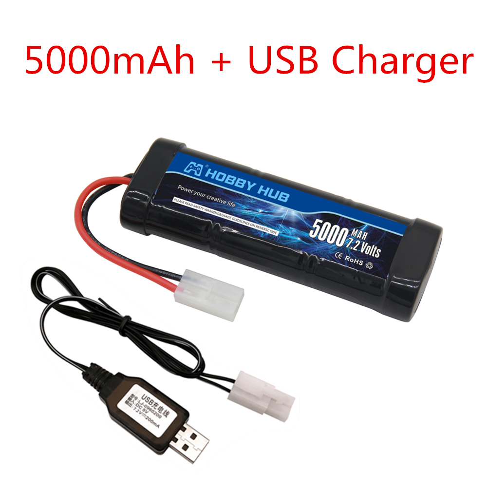7,2 V 5000 mAh Ni-MH-Akku mit  – Rc Hobby & Maskinservice I Eskilstuna Bewertung und Preis