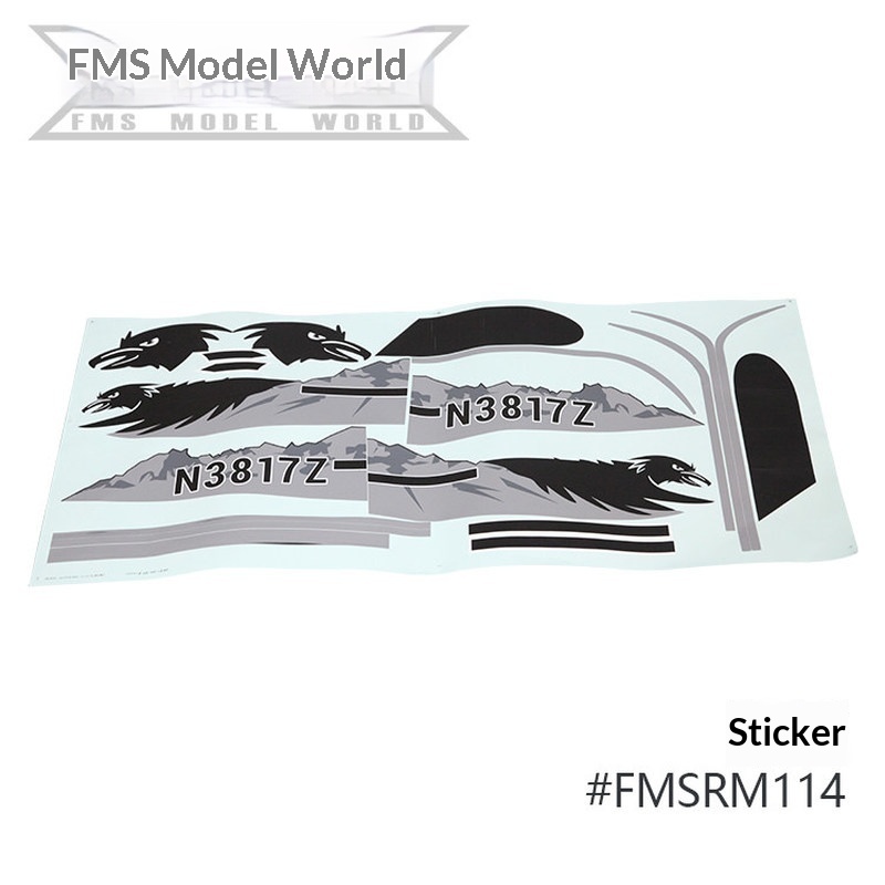 FMS RC-Flugzeug-Aufkleber für  – Rc Hobby & Maskinservice I Eskilstuna Bewertung und Preis